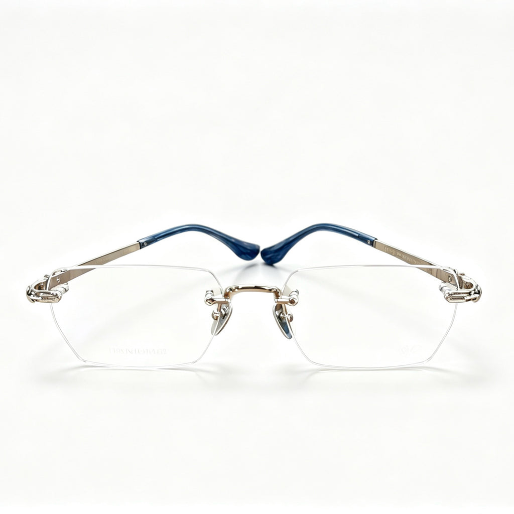 Frameless Glasses Gold Luxury