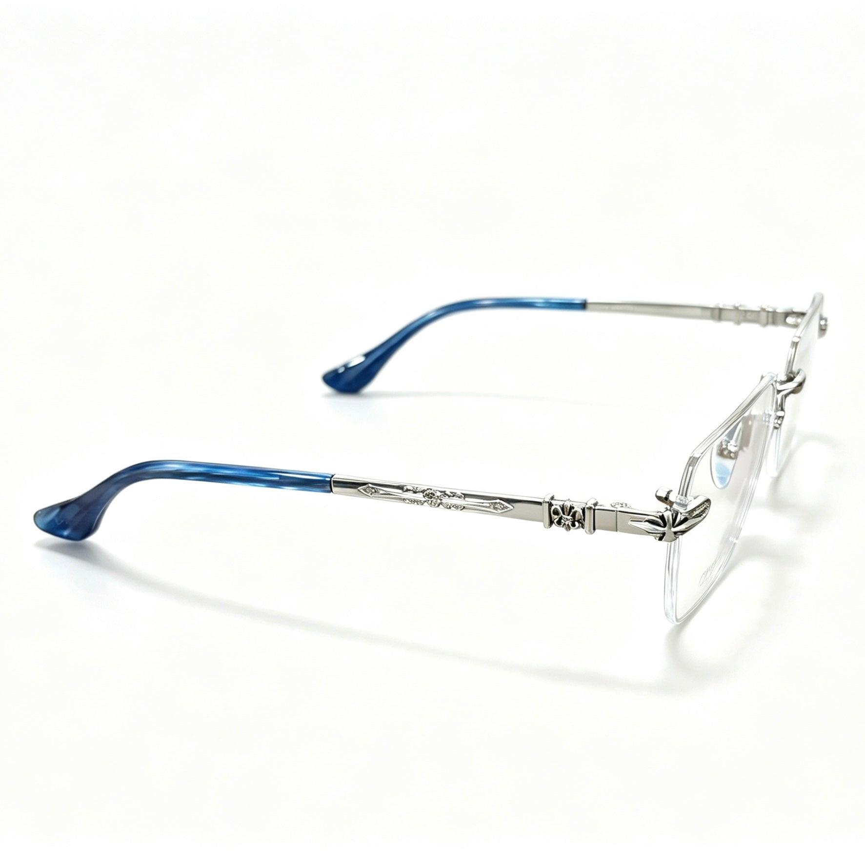 Frameless Glasses Gold Luxury