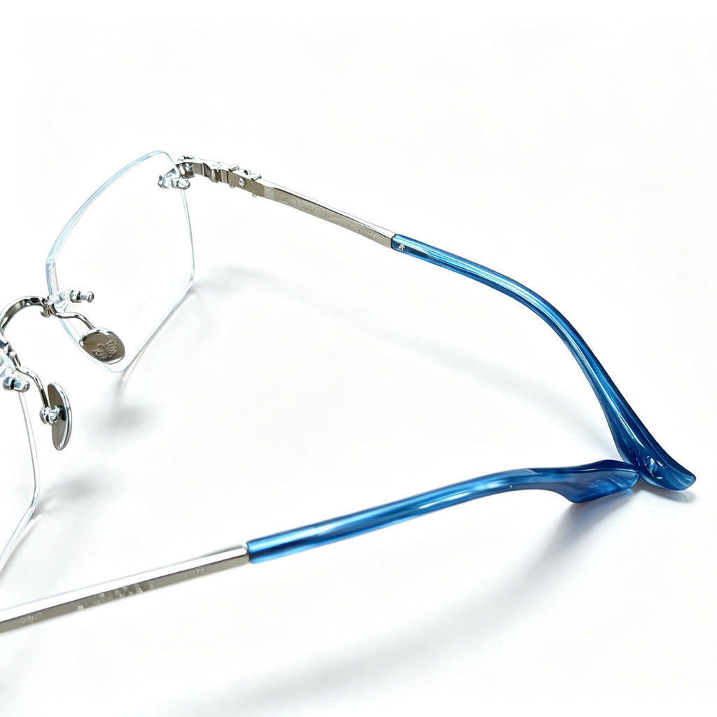 Frameless Glasses Gold Luxury