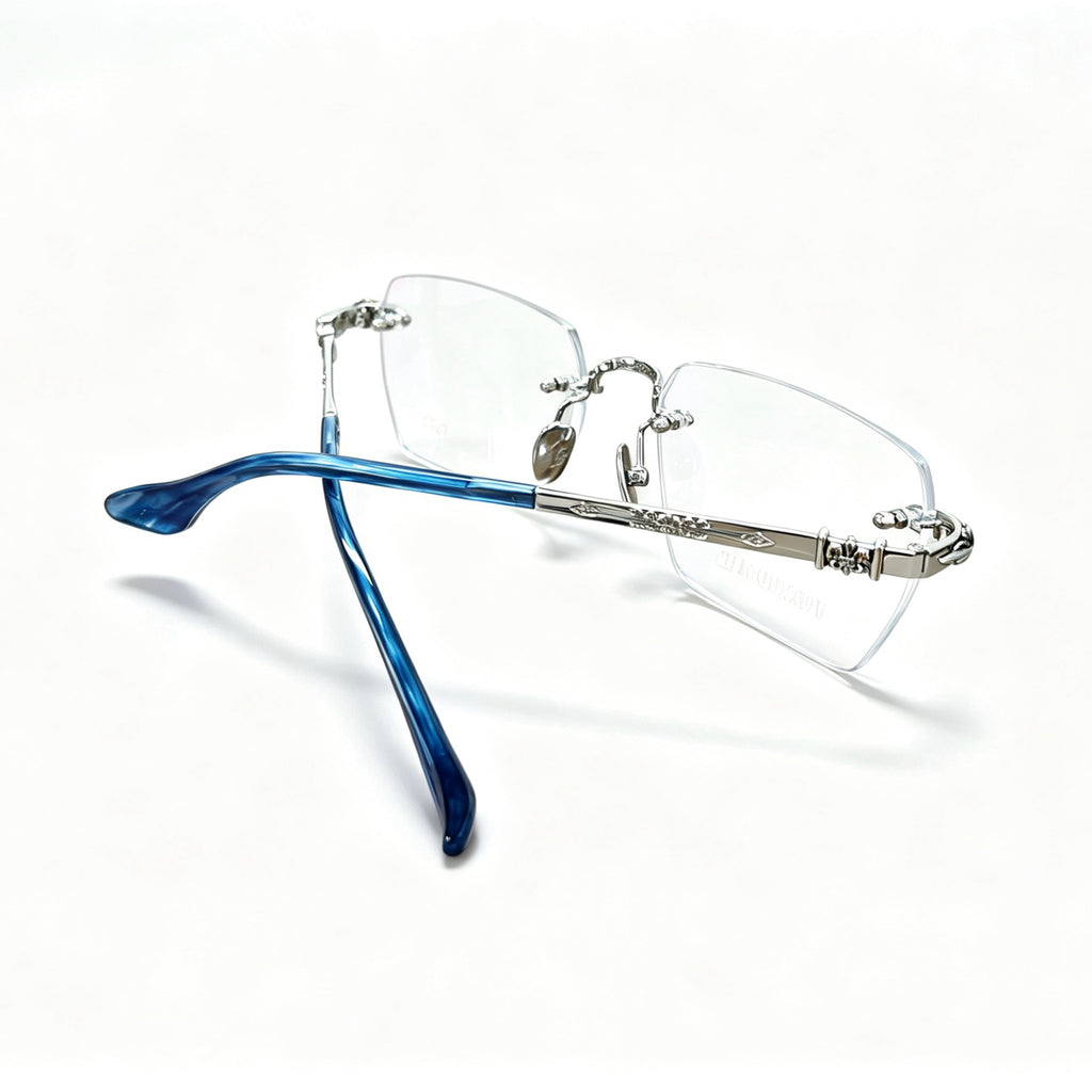 Frameless Glasses Gold Luxury