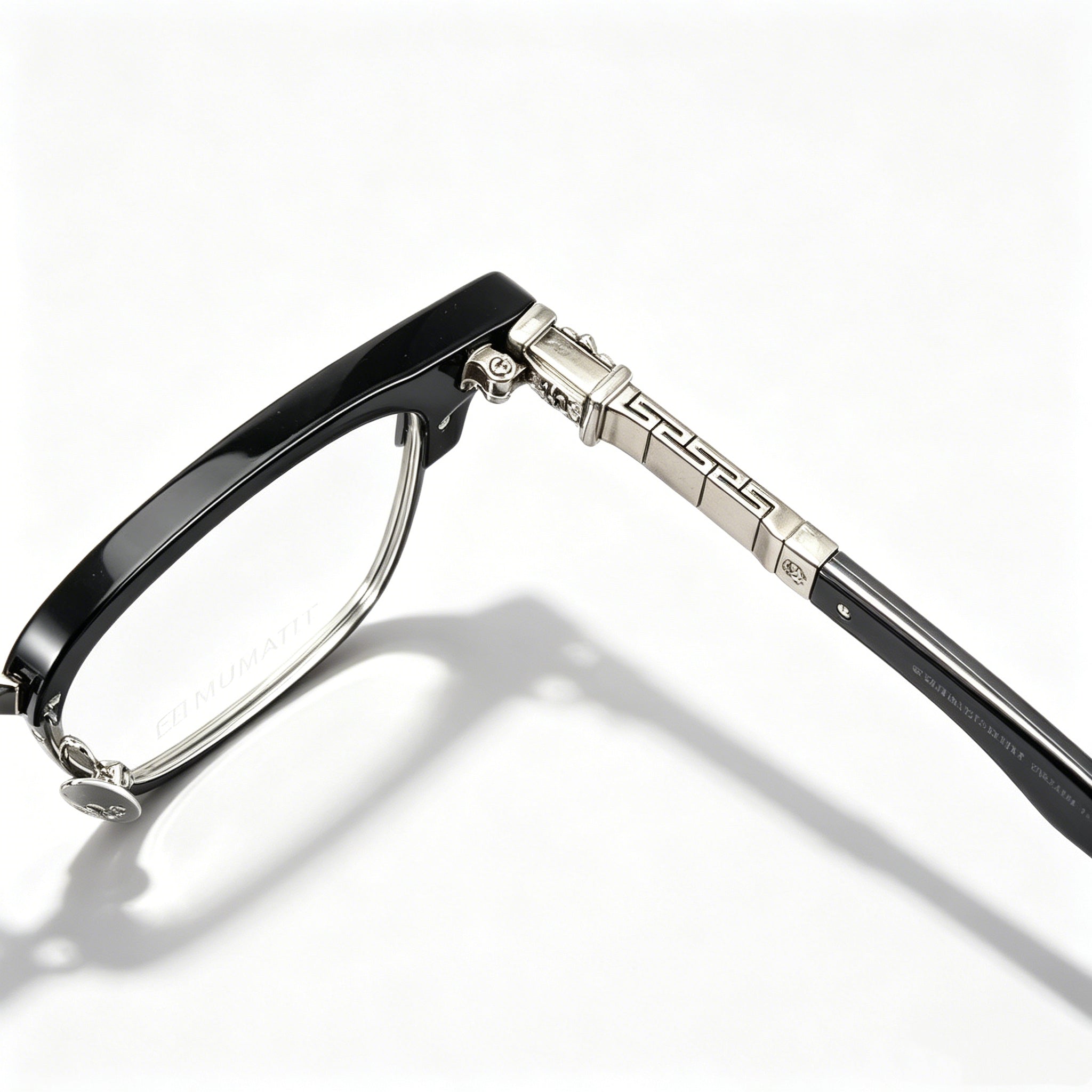 Half Frame Glasses Gold&Silver 311